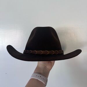 Stylish Brown Cowboy Hat